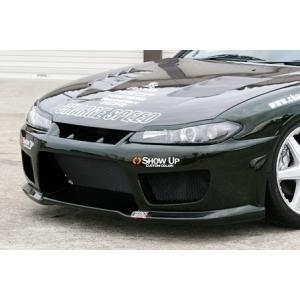 マック シルビア S14 後期 フロントバンパー FRP 未塗装 mac M SPORTS