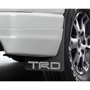 TRD マッドフラップ MS328-26002 200系ハイエース （ブラック