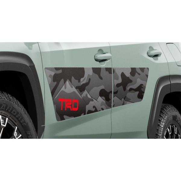 ティーアールディー RAV4 MXAA52 MXAA54 サイドデカール MS316-42002 T...