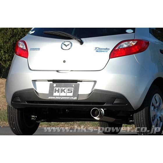 エッチケーエス デミオ DEJFS/DE5FS/DE3FS マフラー マフラー形状HP(TYPE-H...