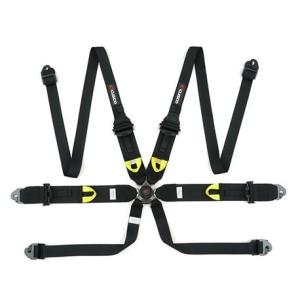 クスコ レーシングハーネス 6-Point FHR 黒 00B CRH N6HBK : パーツ屋 
