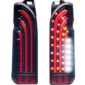 ハイエース　テールランプ　テールライト　COBRA　コブラ　ダークレッド 415コブラ COBRA ハイエース用 LED テールランプ （ダークレッド