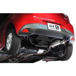 柿本 改 MAZDA2 3BA-DJLFS マフラー リアピースのみ オールステンレス