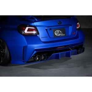 WRX S4 STIリヤアンダーディフューザー(チェリーレッド