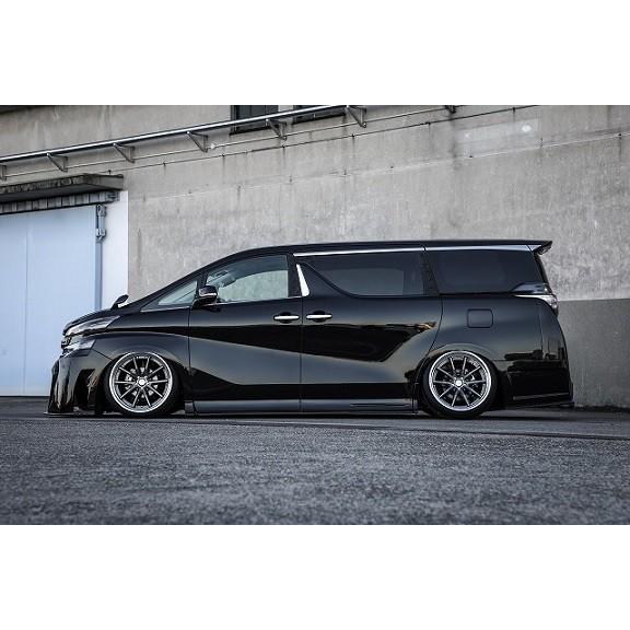 クール レーシング ヴェルファイア 30系 前期 サイドステップ SG 4分割タイプ ストロンググレ...