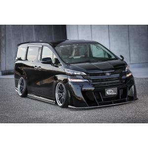 M'z SPEED フロントグリル ブラック(202) FRP ヴェルファイア 30系 H27