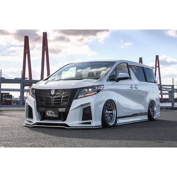 クール レーシング アルファード 30系 前期 フロントバンパー SG ストロンググレード FRP ...