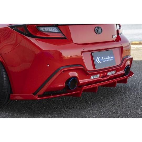 クール レーシング BRZ ZD8 リアハーフディフューザー 2テール ストロンググレード FRP ...