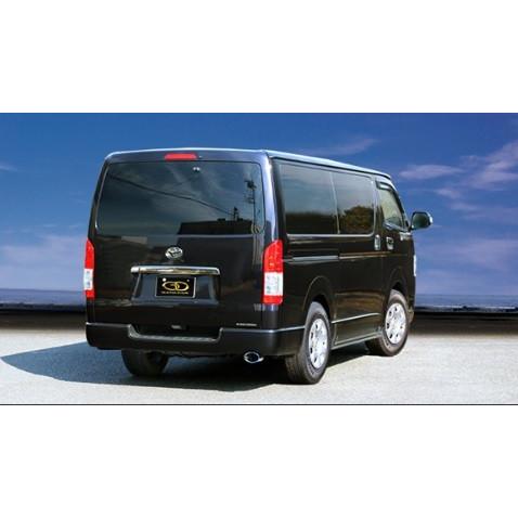 ハイエース バン/レジアスエース バン QDF-GDH201V マフラー ME-043SBL GAN...