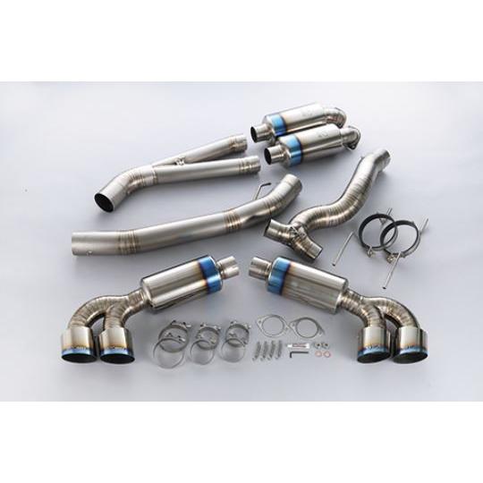 東名パワード GT-R GTR R35 チタニウム マフラー チタニウム 441007 TOMEI ...