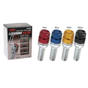 シェルタイプ ボルト 20個入 M14XP1.25 レッド 取付座60° 首下長さ45 全長80 K...