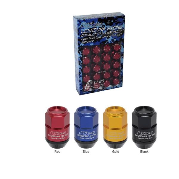 協永産業 キックス レデューラレーシング シェルタイプ ロック ナットセット CL35 20個 M1...
