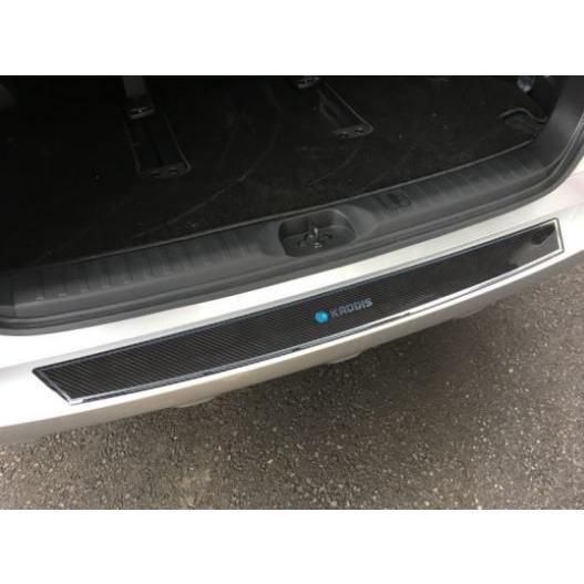 ロードハウス デリカD:5 D5 CV1W 中期 リアスカッフプロテクター カーボン調ベースポッティ...