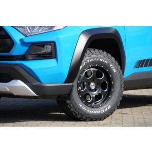 JAOS（ジャオス） フェンダーガーニッシュ type-X 未塗装品 RAV4 50系