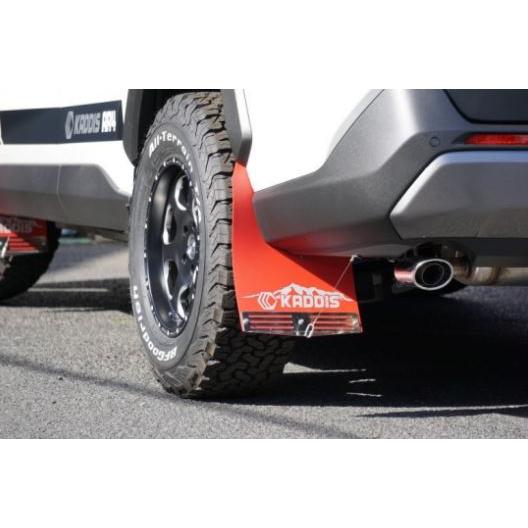 ロードハウス RAV4 ラヴフォー 50系 KADDIS専用 カディス専用 マッドフラップ レッド ...