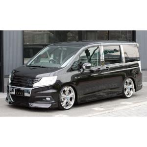 エムズスピード ステップワゴン RK5 RK6 前期 フロントグリル FRP 塗装済 3122-42...