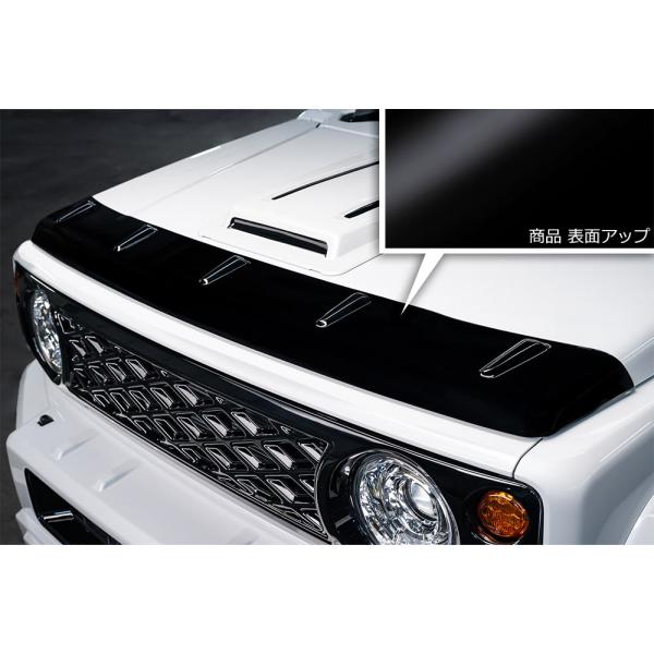 エムズスピード ジムニー ノマド JC74W ボンネットプロテクター ABS製 2921-7510 ...