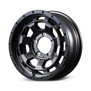 16インチ 5H139.7 6.0J 6J-5 5穴 ナイトロパワー M7 ファランクス ジムニー シエラ用ホイール 4本 バレルブラック MID NITRO POWER M7 PHALANX