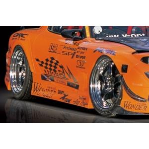 マック RX-7 RX7 FD3S サイドステップ FRP 未塗装 mac M SPORTS エムス...