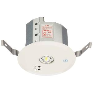 パナソニック(Panasonic) 天井埋込型LED非常用照明器具 低天井用 ~3m 埋込穴φ100 NNFB91605J｜sincerethanks