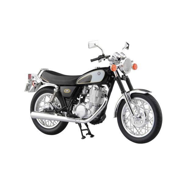 スカイネット 1/12 完成品バイク ヤマハ SR400 &amp; 500 グリタリングブラック