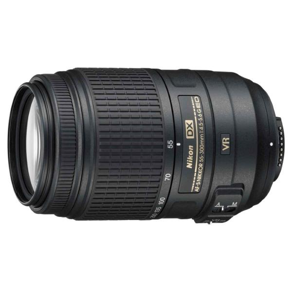 Nikon 望遠ズームレンズ AF-S DX NIKKOR 55-300mm f/4.5-5.6G ...