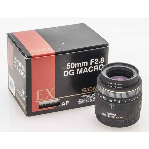 SIGMA 単焦点マクロレンズ MACRO 50mm F2.8 EX DG キヤノン用 フルサイズ対...