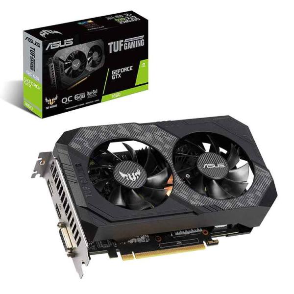 ASUS NVIDIA GTX 1660 搭載 デュアルファンモデル 6G TUF-GTX-1660...