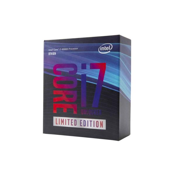 Intel 40周年記念版CPU - 5GHzまで昇圧された最速6コアプロセッサ Core i7-8...