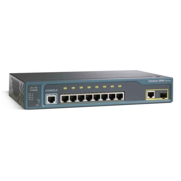 CISCO Catalyst 2960-8TC-L インテリジェント イーサネット スイッチ WS-...