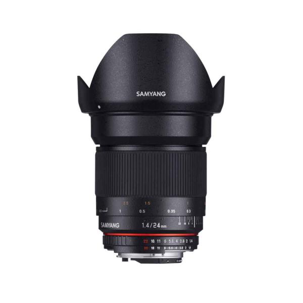SAMYANG 単焦点広角レンズ 24mm F1.4 ペンタックス K用 フルサイズ対応