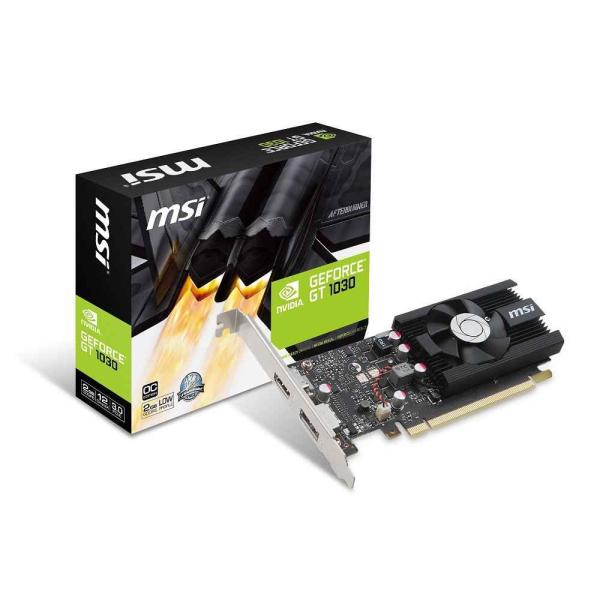 MSI GeForce GT 1030 2G LP OC グラフィックスボード VD6348