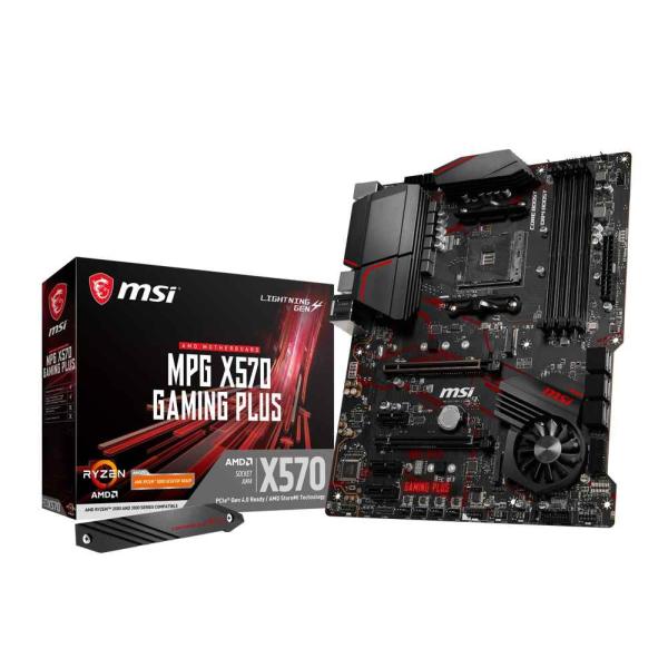 MSI MPG X570 GAMING PLUS ATX マザーボード AMD X570チップセット...