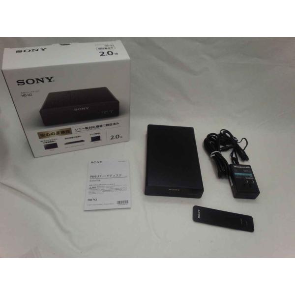 SONY 外付ハードディスクドライブ 2TB USB 3.1 HD-V2 B