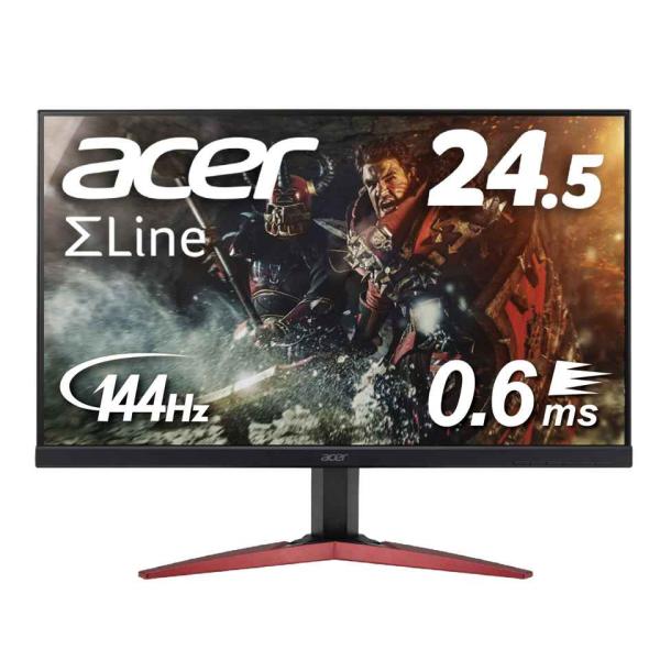 Acer ゲーミングモニター SigmaLine 24.5インチ KG251QHbmidpx 0.6...