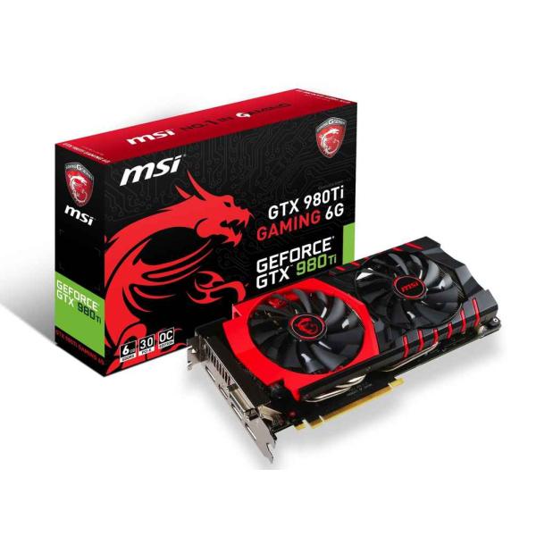 MSI GTX 980TI GAMING 6G グラフィックスボード VD5769 GTX 980T...