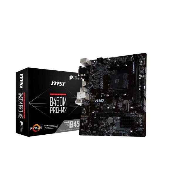 MSI B450M PRO-M2 Socket AM4 AMD B450 micro ATX