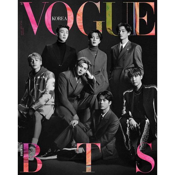 韓国雑誌 VOGUE KOREA 2022年 1月号 表紙 : BTS *日本語訳なし (C VER...