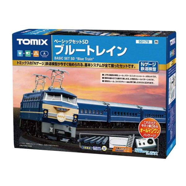 TOMIX Nゲージ ベーシックセットSD ブルートレイン 90179 鉄道模型入門セット