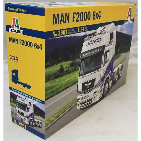 イタレリ 1/24 MAN F2000 6x4 トラクターヘッド プラモデル IT3901