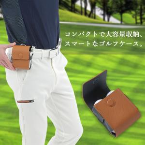 ゴルフ ボールケース ベルト ボール ポーチ ...の詳細画像1