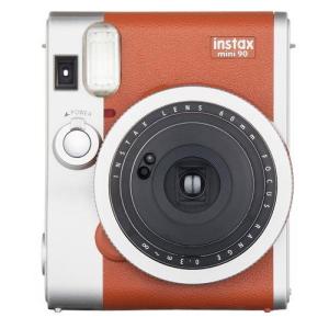 インスタントカメラ instax mini 90 チェキ ネオクラシック [ブラウン]