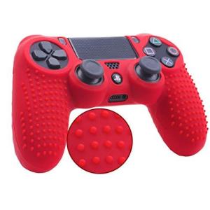 PS4コントローラー用 保護ケース 滑り防止 シリコンスキン プロテクト