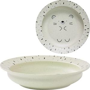 アワサカ みのる陶器 MOGUMOGU 225ディーププレート ハリネズミ