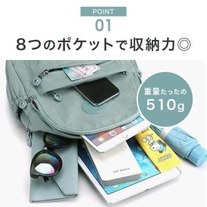 リュック レディース リュックサック デイパッ...の詳細画像2