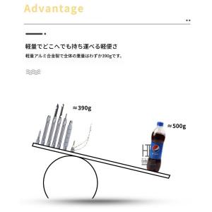 多機能 トレッキングポール アウトドア サバイ...の詳細画像3