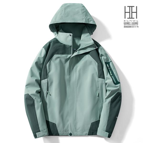 マウンテンパーカー メンズ レディース フード脱着可 撥水 防水 防風 春 春服 登山服 高機能 ア...