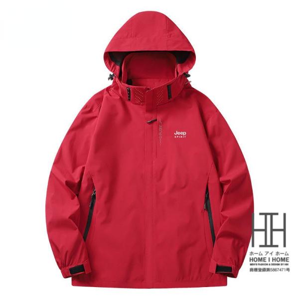 マウンテンパーカー メンズ レディース 50代 登山服 防風 フード脱着可 大きいサイズ マウンテン...