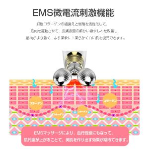 EMS美顔器 美顔ローラー マイクロカレント ...の詳細画像4