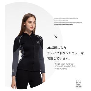 ウェットスーツ タッパー 3mm パンツ レデ...の詳細画像4